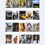 H5自适应响应式相册图片网站模板图片壁纸类网站源码后台参数SEO特点与部署说明