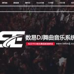 数易DJ舞曲音乐管理系统 PHP+MYSQL源码 V1.01 系统参数配置 权限管理 CMS扩展 支付短信插件