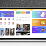 云开发壁纸表情包头像小程序源码 新版大气UI支持微信QQ双端 无服务器域名 用户投稿审核 积分任务中心